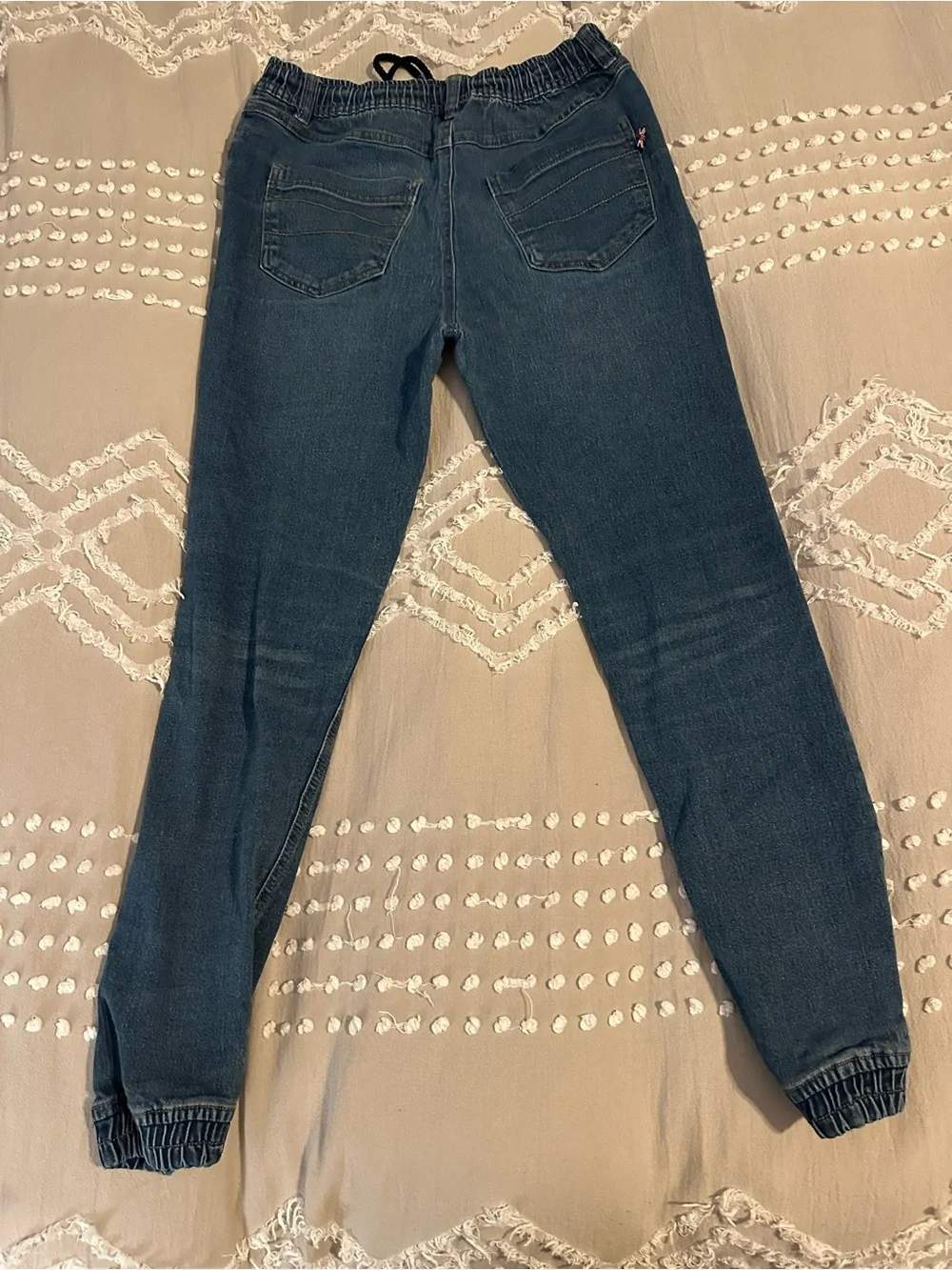 English Laundry Girls Denim Jogger Jeans Elastic Waist Size 16